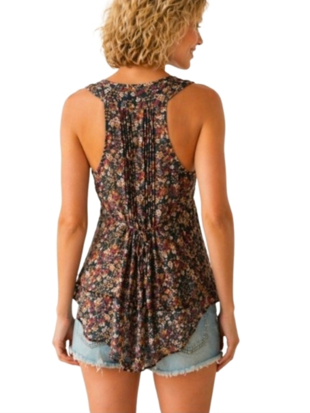 American Rag Boho Racerback Top Size Medium - Picture 3 of 15